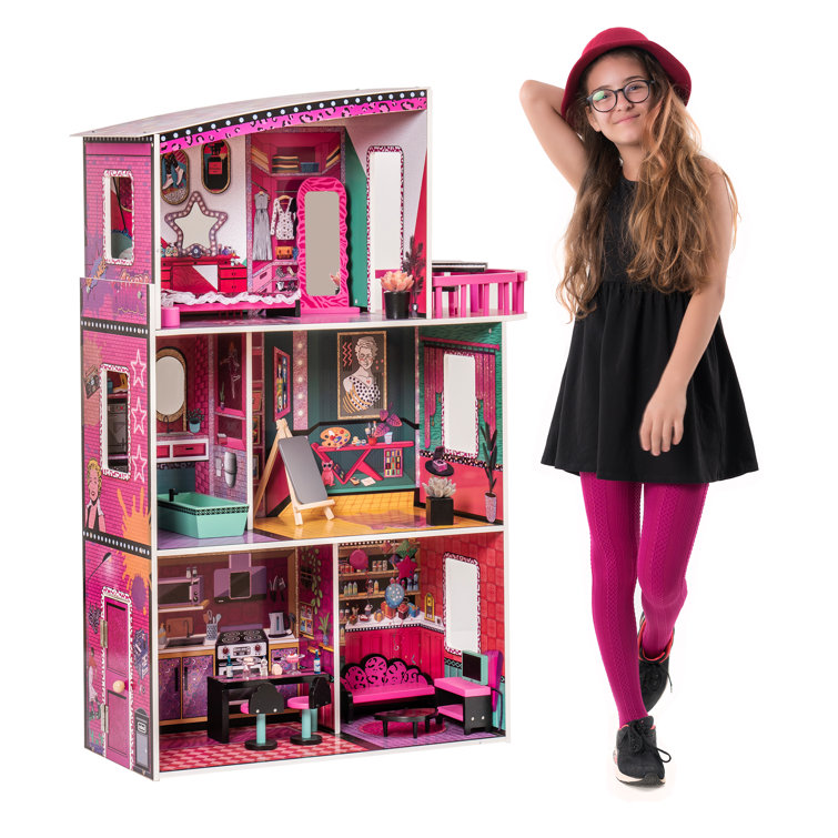 Retro dollhouse on sale